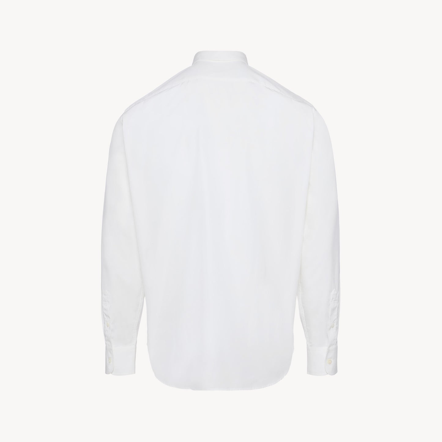 White Model Cotton One Shirt